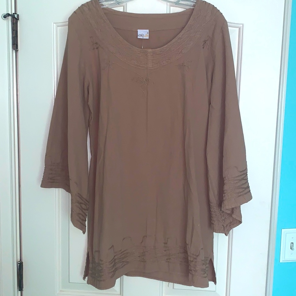 Brown Mini Dress
